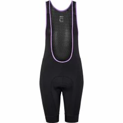 Craft ADV Bike Endur Trägershorts Damen Schwarz/lila