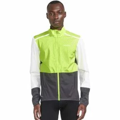 Craft ADV Bike Hydro Lumen Jacke Herren Grau/gelb