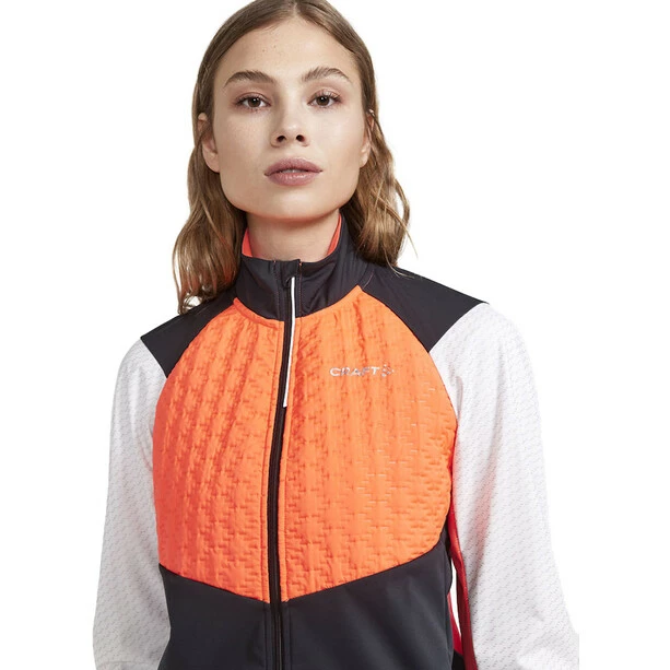 Craft ADV Bike SubZ Lumen Jacke Damen Schwarz/orange – Bild 4