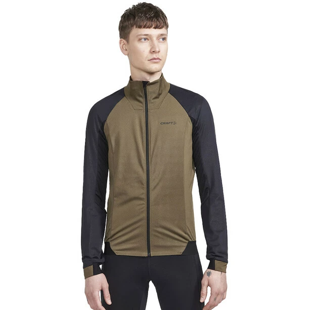 Craft ADV Bike Subzero Jacke Herren Oliv/blau – Bild 2