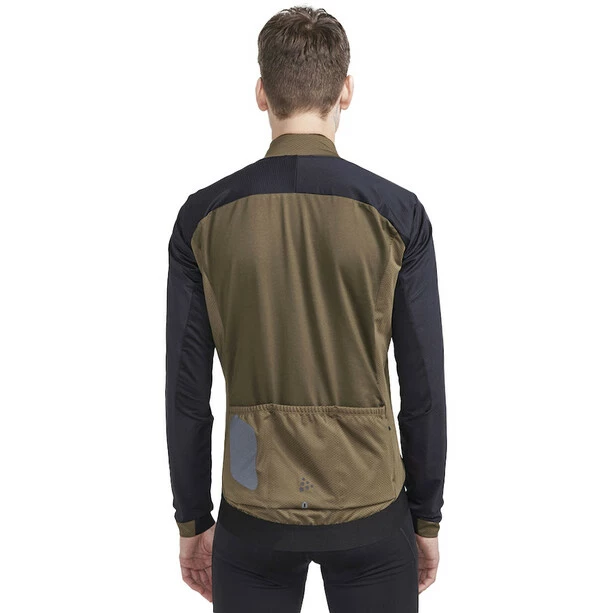 Craft ADV Bike Subzero Jacke Herren Oliv/blau – Bild 3