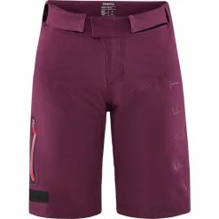 Craft ADV Offroad Shorts Mit Pad Damen Lila