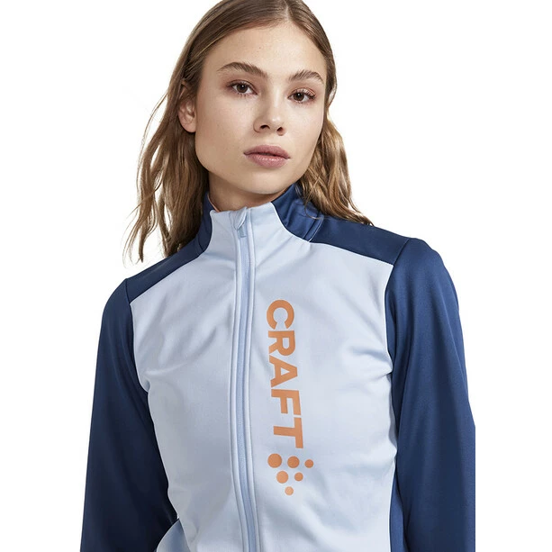 Craft Core Bike SubZ Jacke Damen Blau – Bild 4