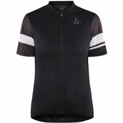 Craft Core Endur Logo Kurzarm Trikot Damen Schwarz