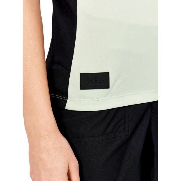 Craft Core Offroad Kurzarm Trikot Damen Beige/schwarz – Bild 5