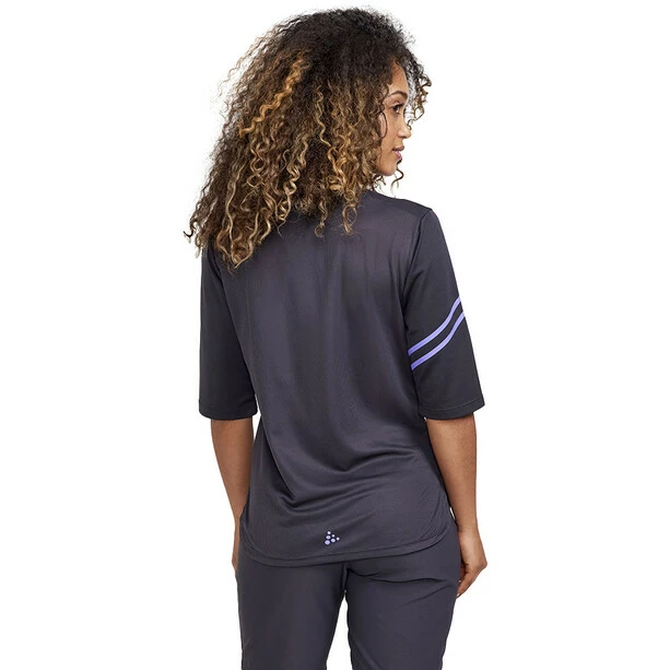 Craft Core Offroad XT Kurzarm Trikot Damen Schwarz – Bild 3