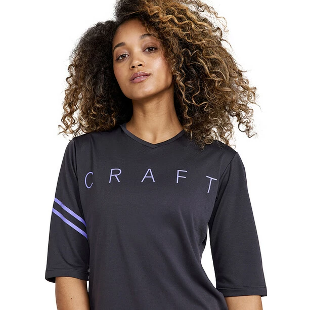 Craft Core Offroad XT Kurzarm Trikot Damen Schwarz – Bild 4