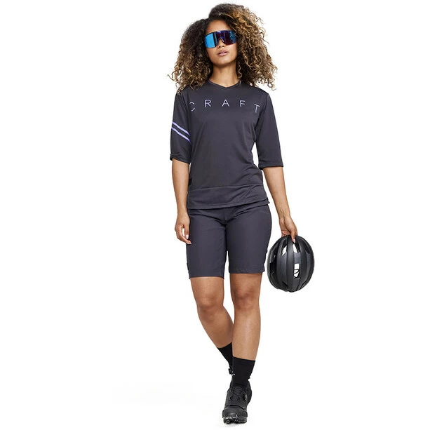 Craft Core Offroad XT Kurzarm Trikot Damen Schwarz – Bild 6