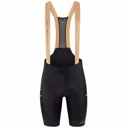 Craft Pro Gravel Trägershorts Herren Schwarz/orange