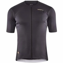 Craft Pro Gravel Kurzarm Trikot Herren Schwarz