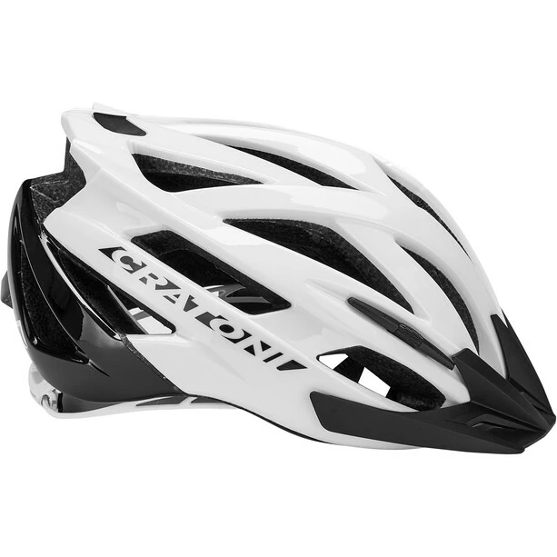 Cratoni Agravic MTB Helm Weiß/schwarz – Bild 4