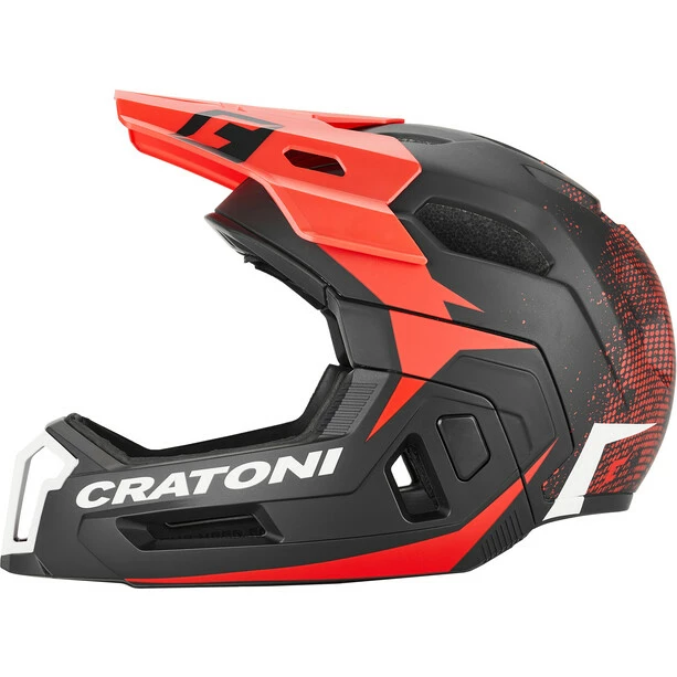 Cratoni C-Maniac 2.0 MX MTB Helm Schwarz/rot – Bild 3
