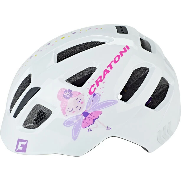 Cratoni Maxster Helm Kinder Weiß – Bild 3