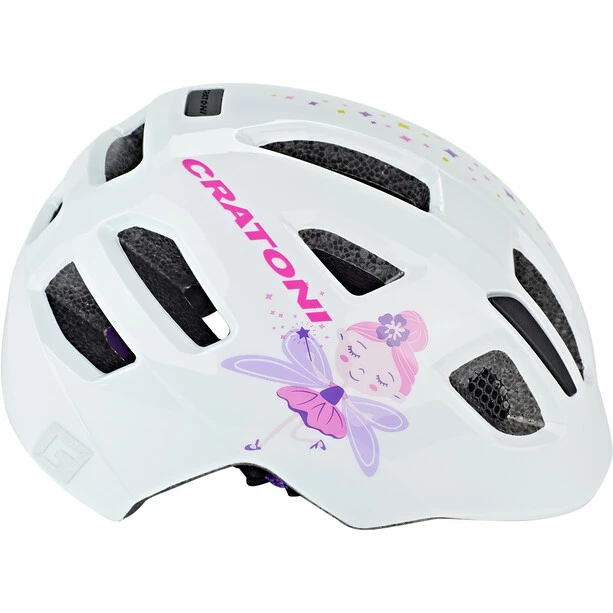 Cratoni Maxster Helm Kinder Weiß – Bild 4