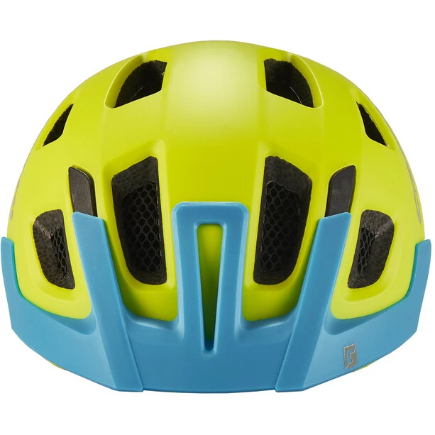 Cratoni Maxster Pro Helm Kinder Grün/blau – Bild 2