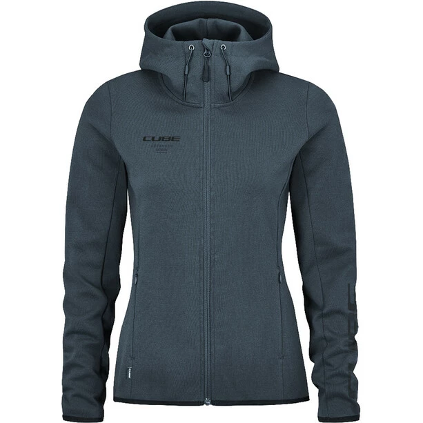 Cube Advanced Hoodie Mit Reißverschluss Damen Blau
