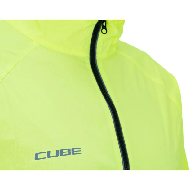 Cube ATX CMPT Windjacke Herren Gelb – Bild 4