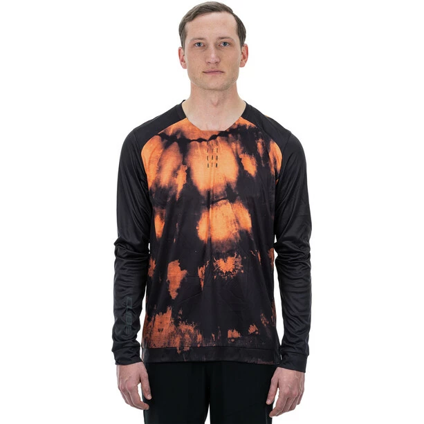 Cube ATX Rundhals Langarmtrikot Herren Rot/schwarz – Bild 2