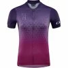 Cube ATX Full-Zip Kurzarm Trikot Damen Lila