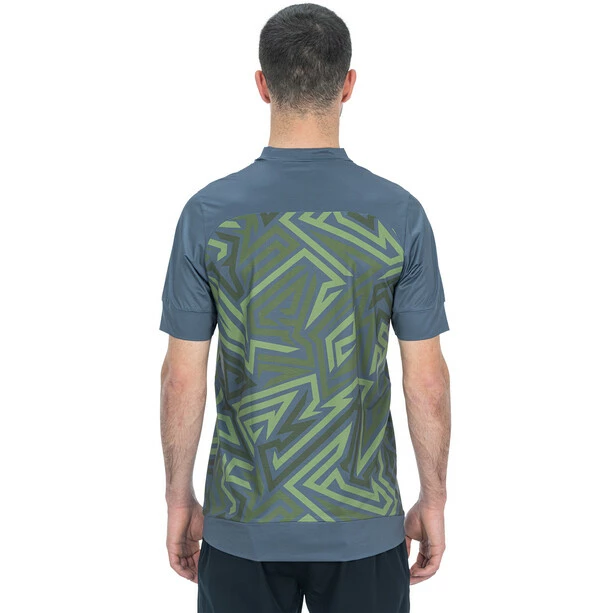 Cube ATX TM Rundhals Kurzarm Trikot Herren Oliv/grau – Bild 3