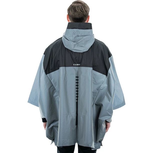Cube ATX Utility Safety Poncho Herren Silber/grau – Bild 3