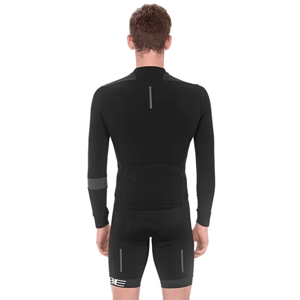 Cube Blackline Flash Langarm Trikot Herren Schwarz – Bild 3