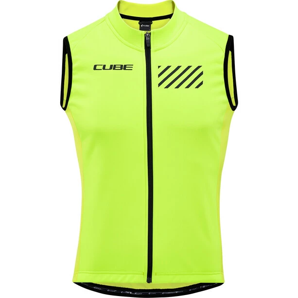 Cube Blackline Safety Softshell Weste Herren Gelb