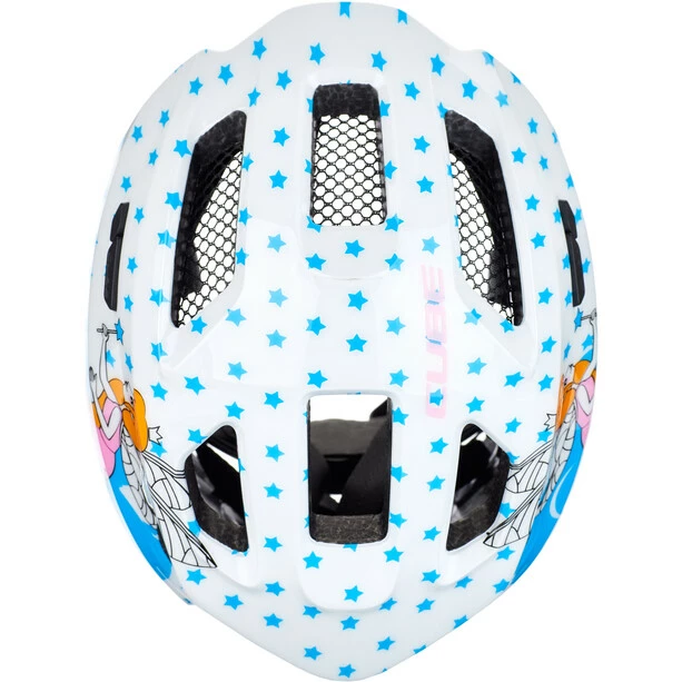 Cube Fink Helm Kinder Weiß/bunt – Bild 6