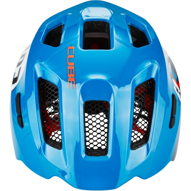 Cube Fink Helm Kinder Blau – Bild 2