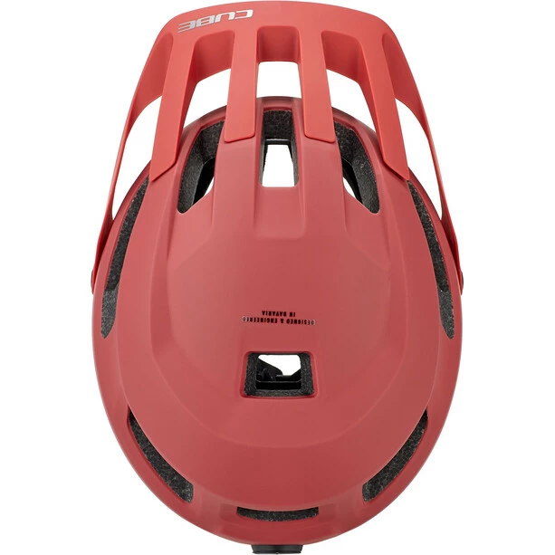 Cube Frisk Helm Rot – Bild 6