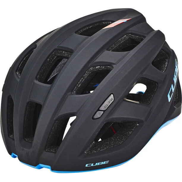 Cube Roadrace Helm Schwarz/blau