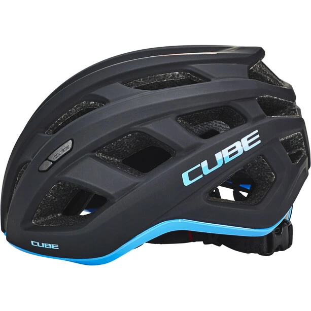 Cube Roadrace Helm Schwarz/blau – Bild 3