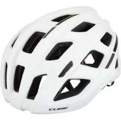 Cube Roadrace Helm Weiß
