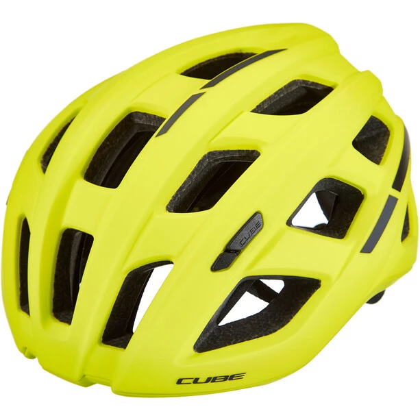 Cube Roadrace Helm Gelb