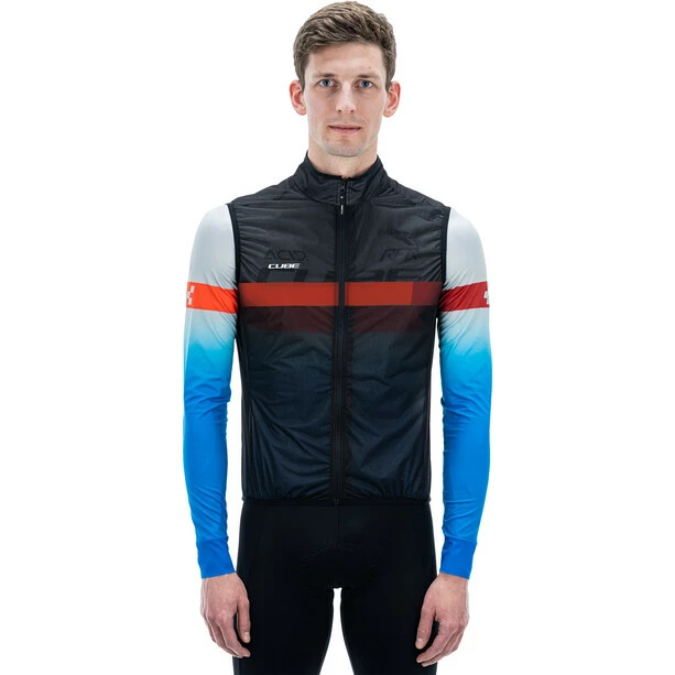 Cube Teamline Windweste Herren Schwarz – Bild 2