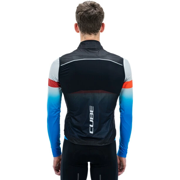 Cube Teamline Windweste Herren Schwarz – Bild 3
