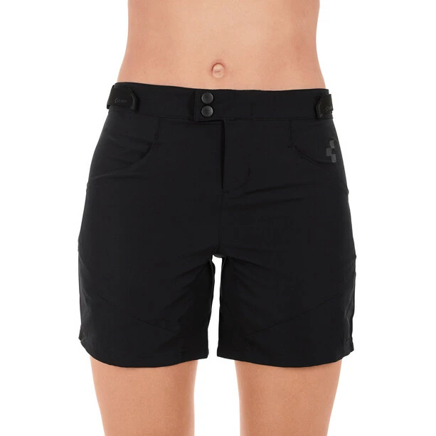 Cube Tour Baggy Shorts Damen Schwarz – Bild 2