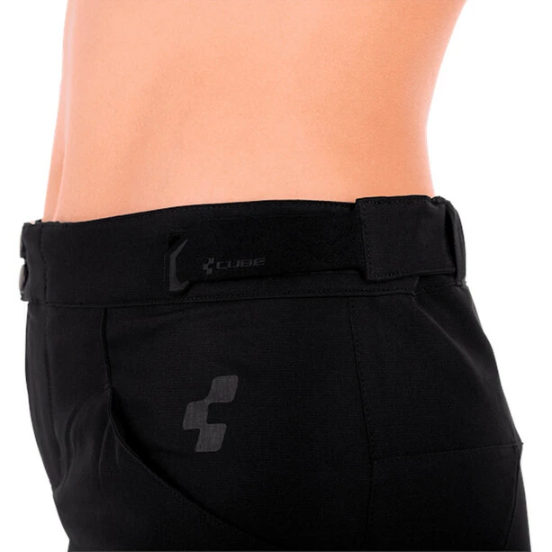 Cube Tour Baggy Shorts Damen Schwarz – Bild 4