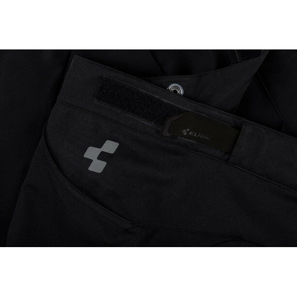 Cube Tour Baggy Shorts Damen Schwarz – Bild 5