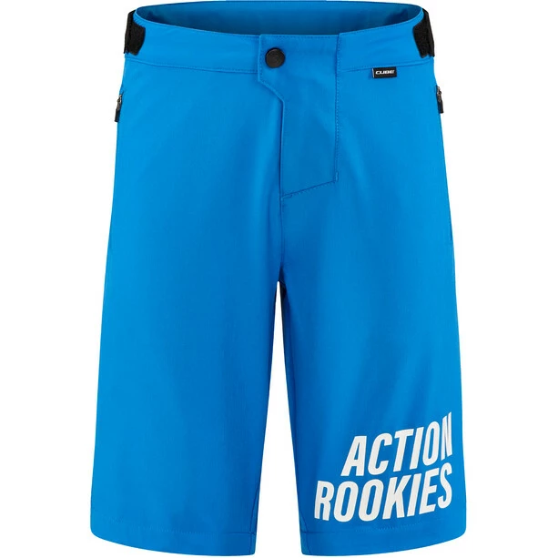 Cube Vertex Rookie X Actionteam Baggy Shorts Kinder Blau