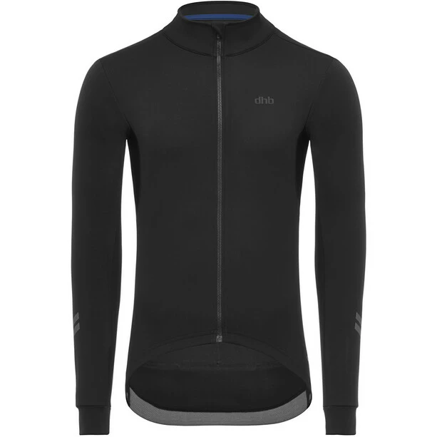 Dhb Aeron Rain Defence Langarm Trikot Herren Schwarz