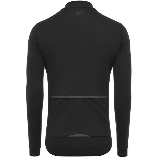 Dhb Aeron Rain Defence Langarm Trikot Herren Schwarz – Bild 2