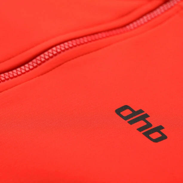 Dhb Aeron Rain Defence Polartec Jacke Herren Orange – Bild 4