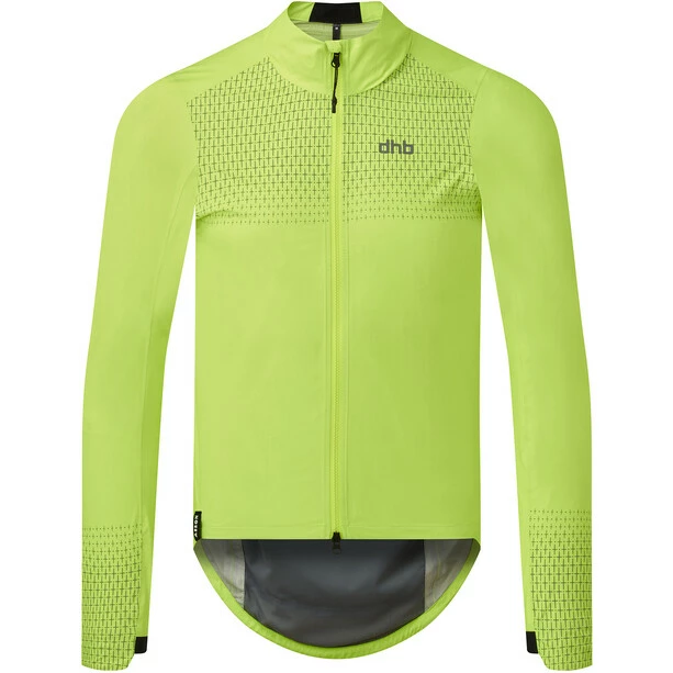 Dhb Aeron Tempo FLT Wasserdichte Jacke Herren Gelb