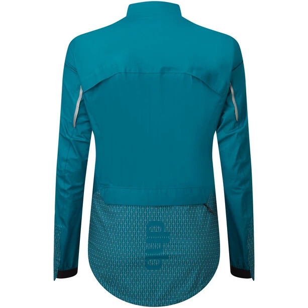Dhb Aeron Tempo FLT Wasserdichte Jacke Damen Petrol – Bild 2