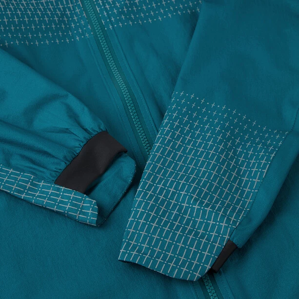 Dhb Aeron Tempo FLT Wasserdichte Jacke Damen Petrol – Bild 3