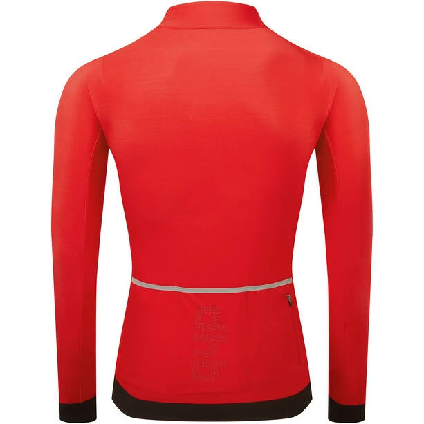 Dhb Aeron Thermal Langarm Trikot Herren Rot – Bild 2