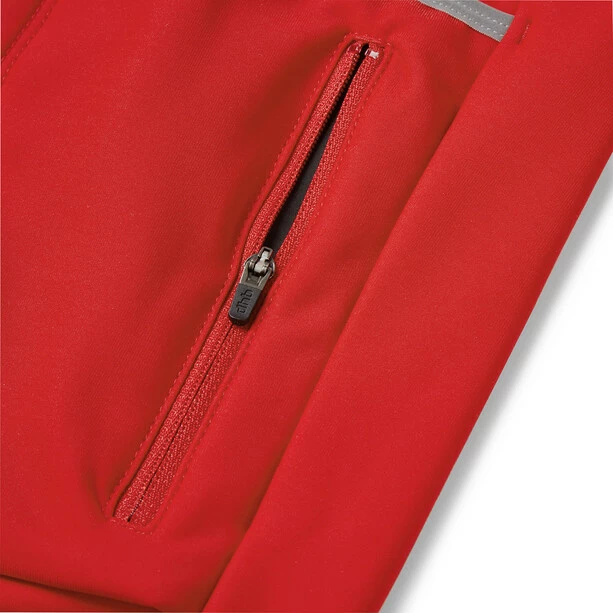 Dhb Aeron Thermal Langarm Trikot Herren Rot – Bild 4