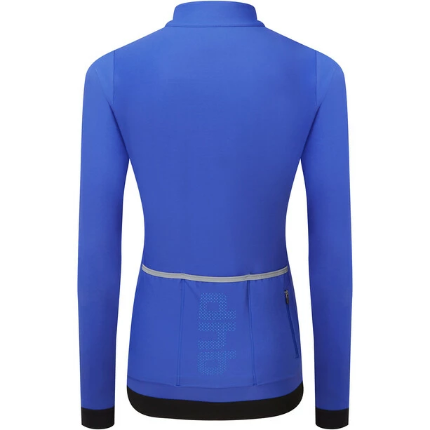 Dhb Aeron Thermal Langarm Trikot Damen Blau – Bild 2