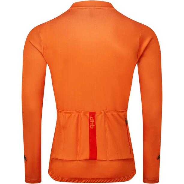 Dhb Classic Langarm Trikot Herren Orange – Bild 2